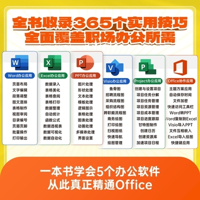 高效辦公四劍客 Word、Excel、Visio與Project的協同與賦能